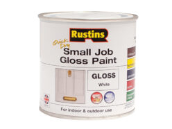 Quick Dry Small Job Gloss Paint White 250ml