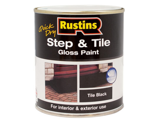 Quick Dry Step & Tile Paint Gloss Black 250ml