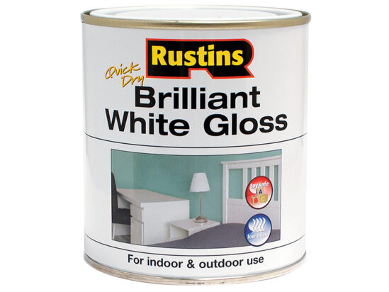 Quick Dry Brilliant White Gloss 250ml