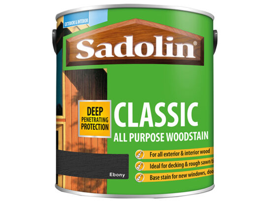 Classic Wood Protection Ebony 2.5 litre