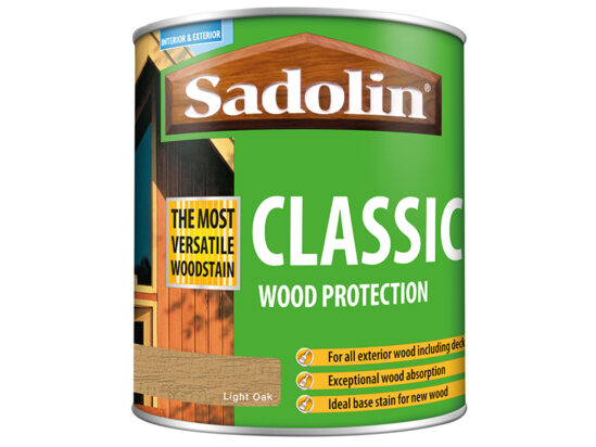 Classic Wood Protection Light Oak 1 litre