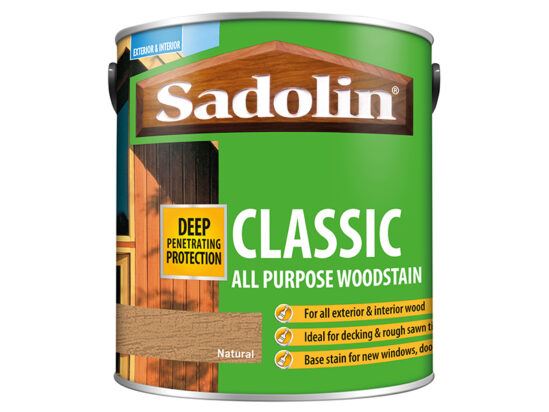 Classic Wood Protection Natural 2.5 litre