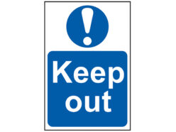 Keep Out – PVC Sign 200 x 300mm