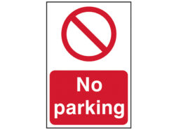 No Parking – PVC Sign 200 x 300mm