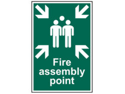 Fire Assembly Point – PVC Sign 200 x 300mm