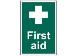 First Aid – PVC Sign 200 x 300mm