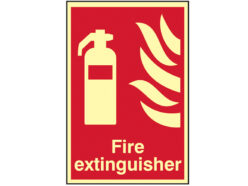 Fire Extinguisher Photoluminescent – 200 x 300mm