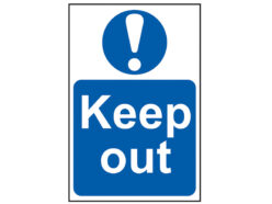 Keep Out – PVC Sign 400 x 600mm