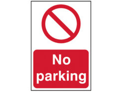 No Parking – PVC Sign 400 x 600mm