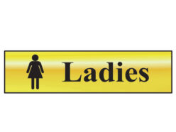 Ladies – Polished Brass Effect 200 x 50mm