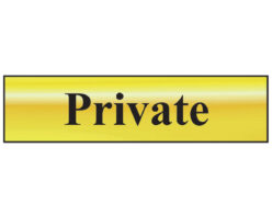 Private – Polished Brass Effect 200 x 50mm