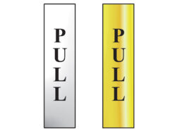 Pull Vertical – Polished Chrome Effect 50 x 200mm