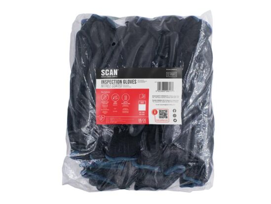 Seamless Inspection Gloves - M (Size 8) (Pack 12) - Image 3