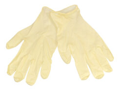 Latex Gloves – Medium (Box 100)