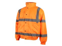 Hi-Vis Bomber Jacket Orange – L (44in)