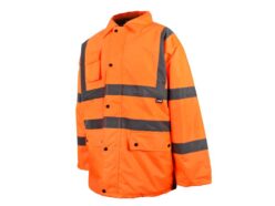 Hi-Vis Motorway Jacket Orange – L (44in)