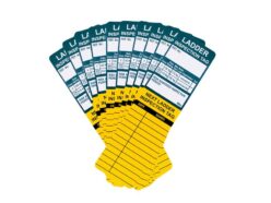 Replacement Ladder Tag Inserts – Pack of 10