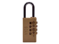 Brass Combination Padlock 28mm