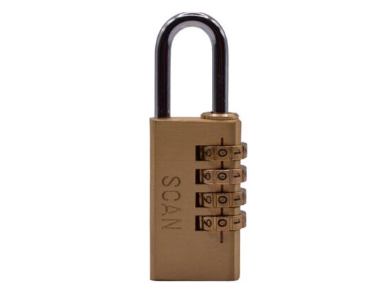 Brass Combination Padlock 28mm