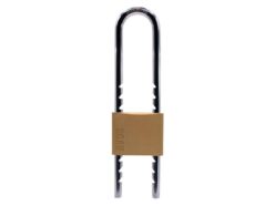 Brass Padlock 50mm Sliding Shackle