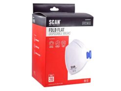 Fold Flat Disposable Mask FFP2 Protection (Pack 20)