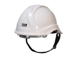 Deluxe Safety Helmet – White