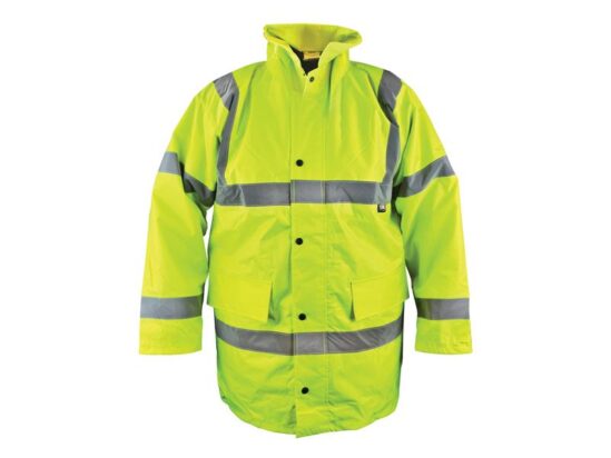 Hi-Vis Yellow Motorway Jacket - XXL (52in)