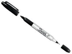 Twin Tip Permanent Marker Black