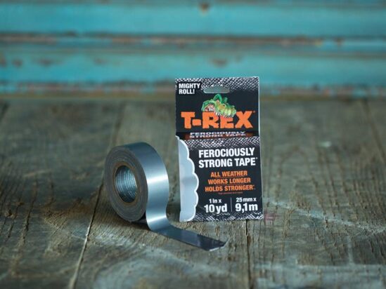 T-REX® Duct Tape 25mm x 9.1m Graphite Grey - Image 5