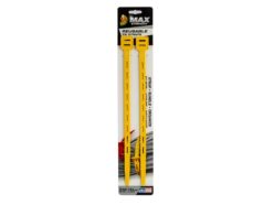 Duck Max Strength™ Reusable Tie Straps Yellow 14in (Pack 2)