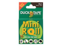 Duck Tape® Mini Roll 25mm x 10m Black