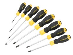 Cushion Grip Screwdriver Set, 8 Piece