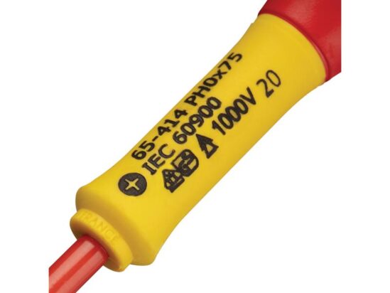 FatMax® VDE Insulated Screwdriver Phillips Tip PH0 x 75mm - Image 2