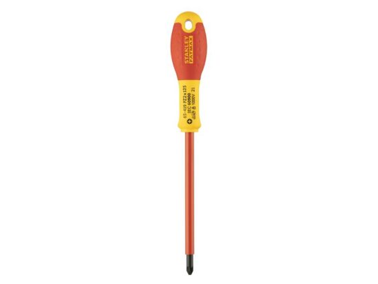 FatMax® VDE Insulated Screwdriver Pozidriv Tip PZ2 x 125mm