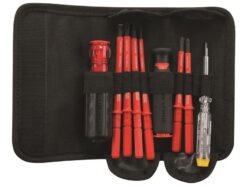 VDE Multi-Bit Screwdriver Set, 10 Piece