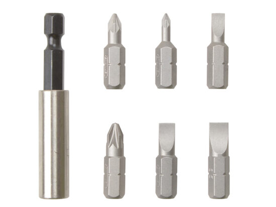 Slotted/Pozidriv Insert Bit Set, 7 Piece - Image 3