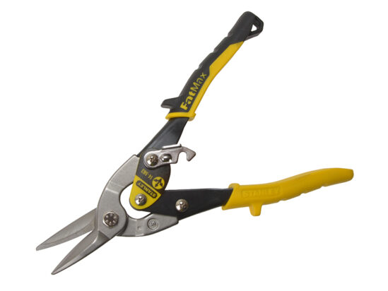 Yellow Aviation Snips Straight Cut 250mm (10in)