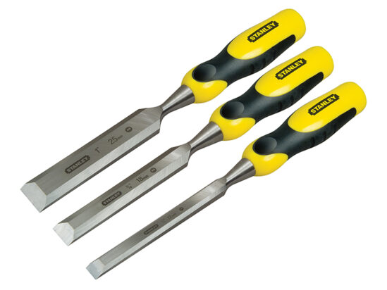 DYNAGRIP™ Bevel Edge Chisel with Strike Cap Set, 3 Piece