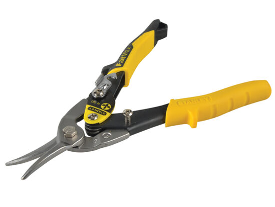 Yellow Aviation Snips & Holster Straight Cut 250mm (10in) - Image 2