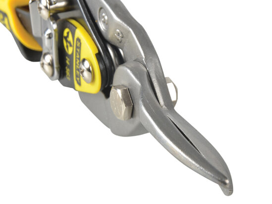 Yellow Aviation Snips & Holster Straight Cut 250mm (10in) - Image 4