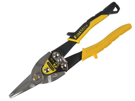 Yellow Aviation Snips & Holster Straight Cut 250mm (10in) - Image 5