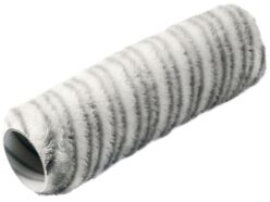 Long Pile Silver Stripe Sleeve 230 x 38mm (9 x 1.1/2in)