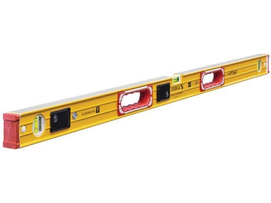 196-2 LED Illuminated Spirit Level 3 Vial 17393 122cm