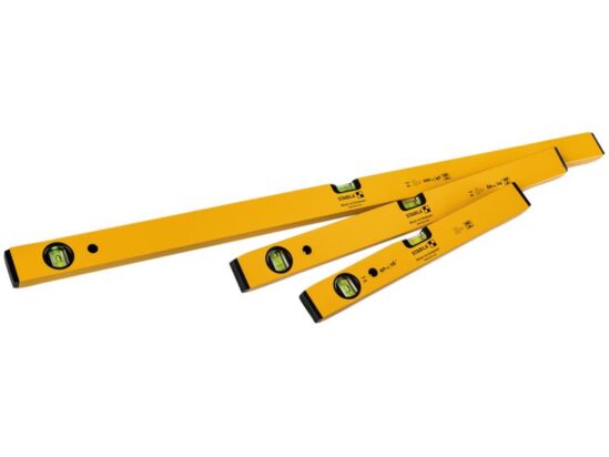 70 Single Plumb Box Section Spirit Level Set, 3 Piece