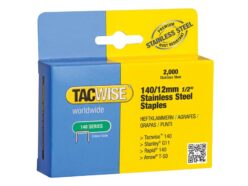 140 Stainless Steel Staples 12mm (Pack 2000)