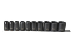 1/2in Drive 9121 Impact Socket Set, 10 Piece