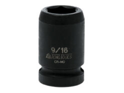 Impact Socket Hexagon 6-Point 1/2in Drive 9/16in