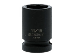 Impact Socket Hexagon 6-Point 1/2in Drive 11/16in