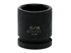 Impact Socket Hexagon 6-Point 1/2in Drive 15/16in