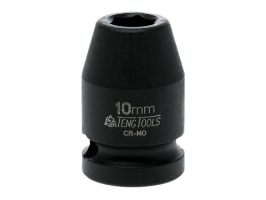 Impact Socket Hexagon 6-Point 1/2in Drive 10mm